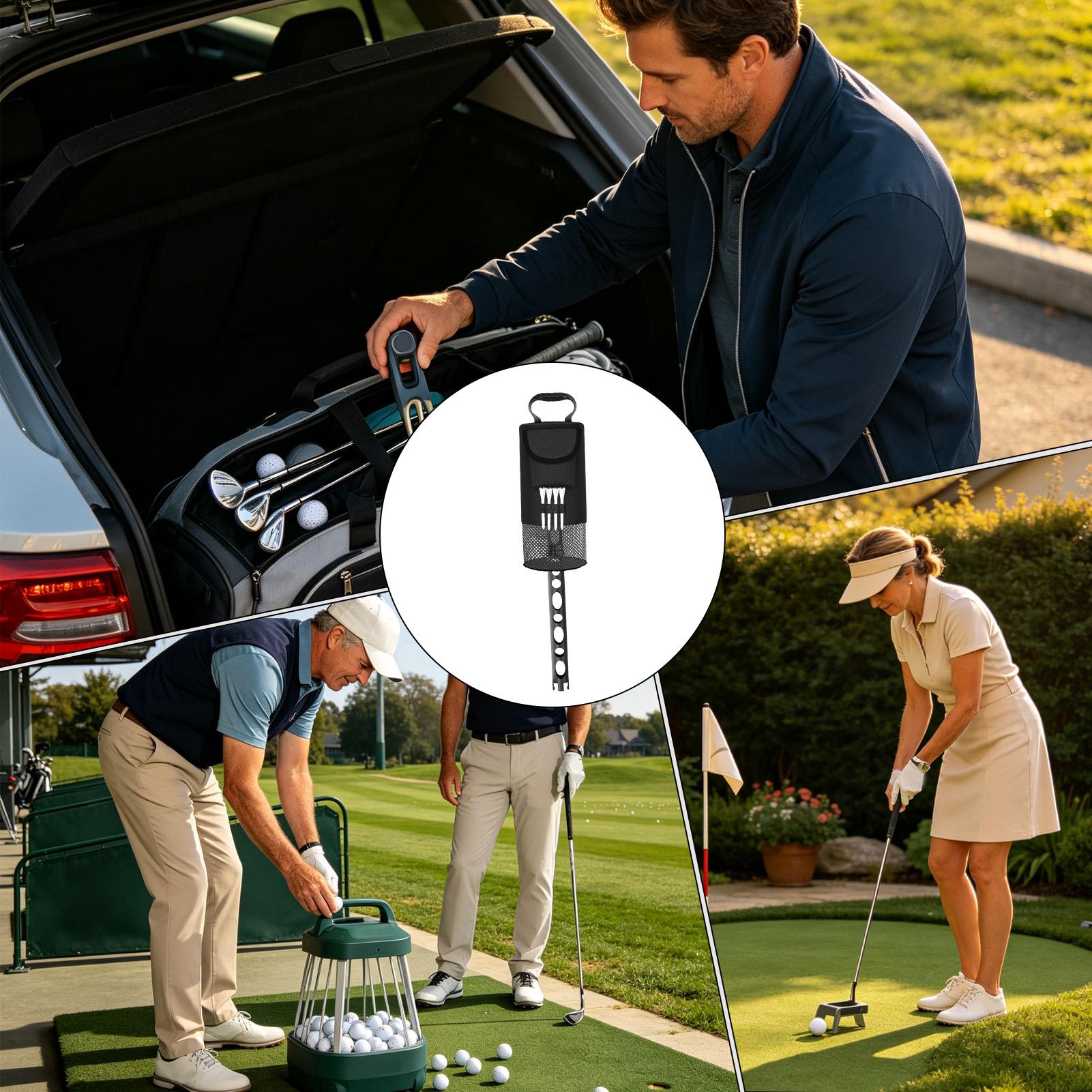 Woman In Bag - Golf Shagger Bag Heavy Duty Nylon