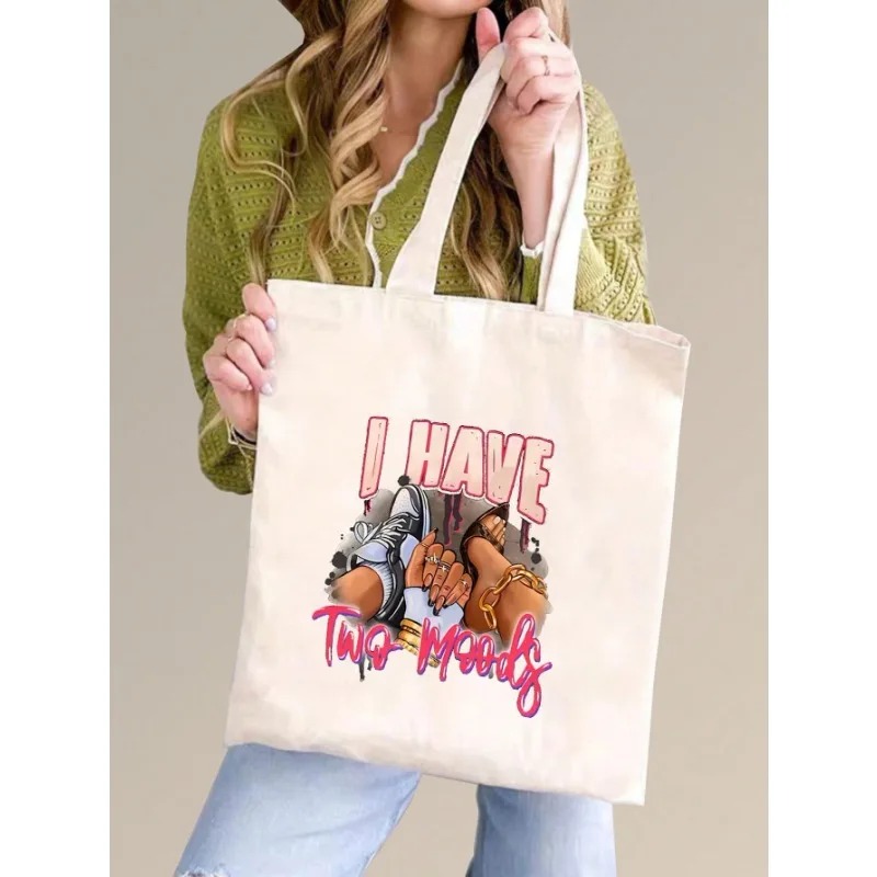 ROMWE Kawaii Bow Pattern Canva - Women Bags Work ulasan dan harga