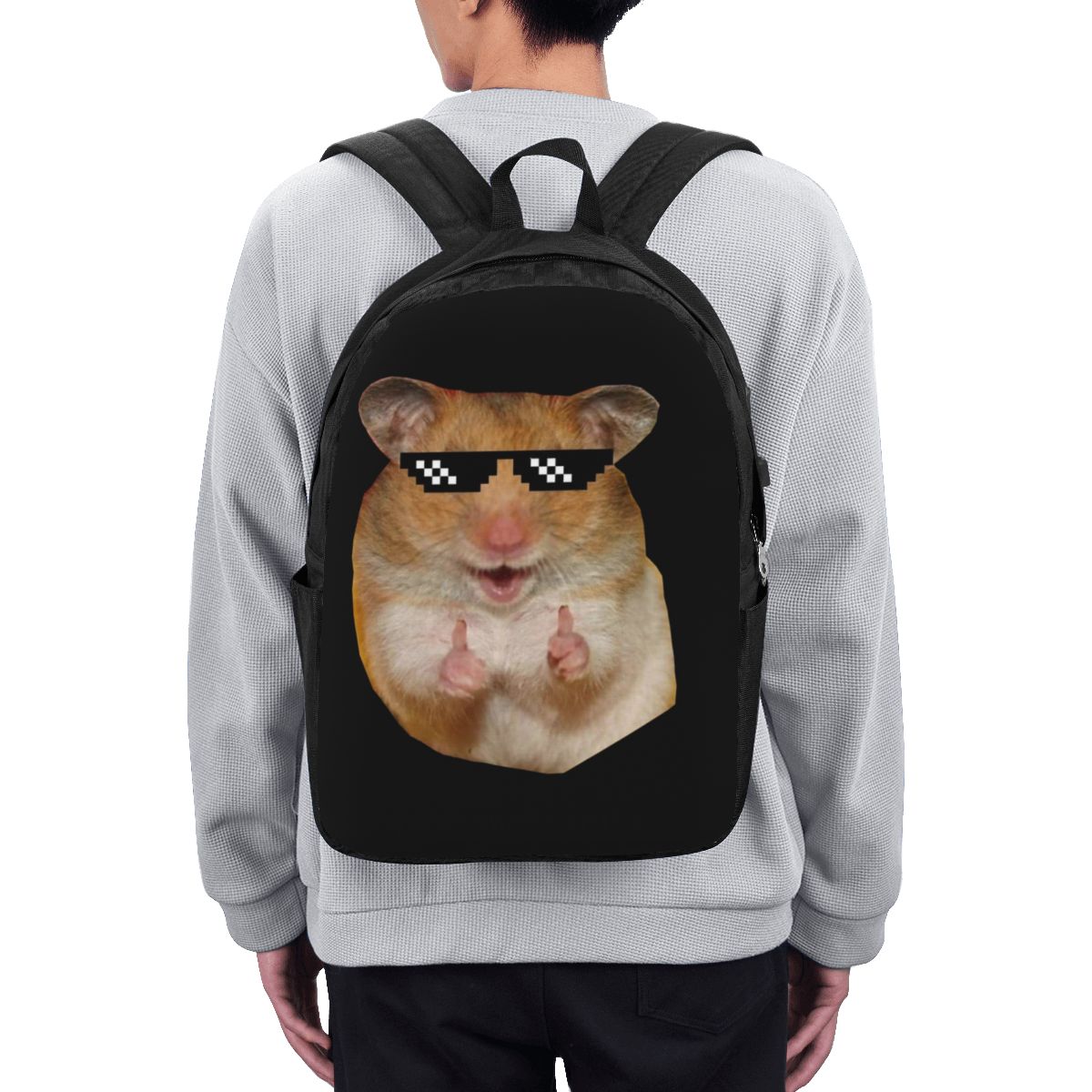 Funny Hamster Backpack Travel  - Woman In Bag ulasan dan harga
