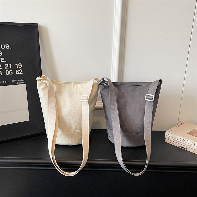 Custom Logo/Design Bucket Tote - Women Bags Logo ulasan dan harga