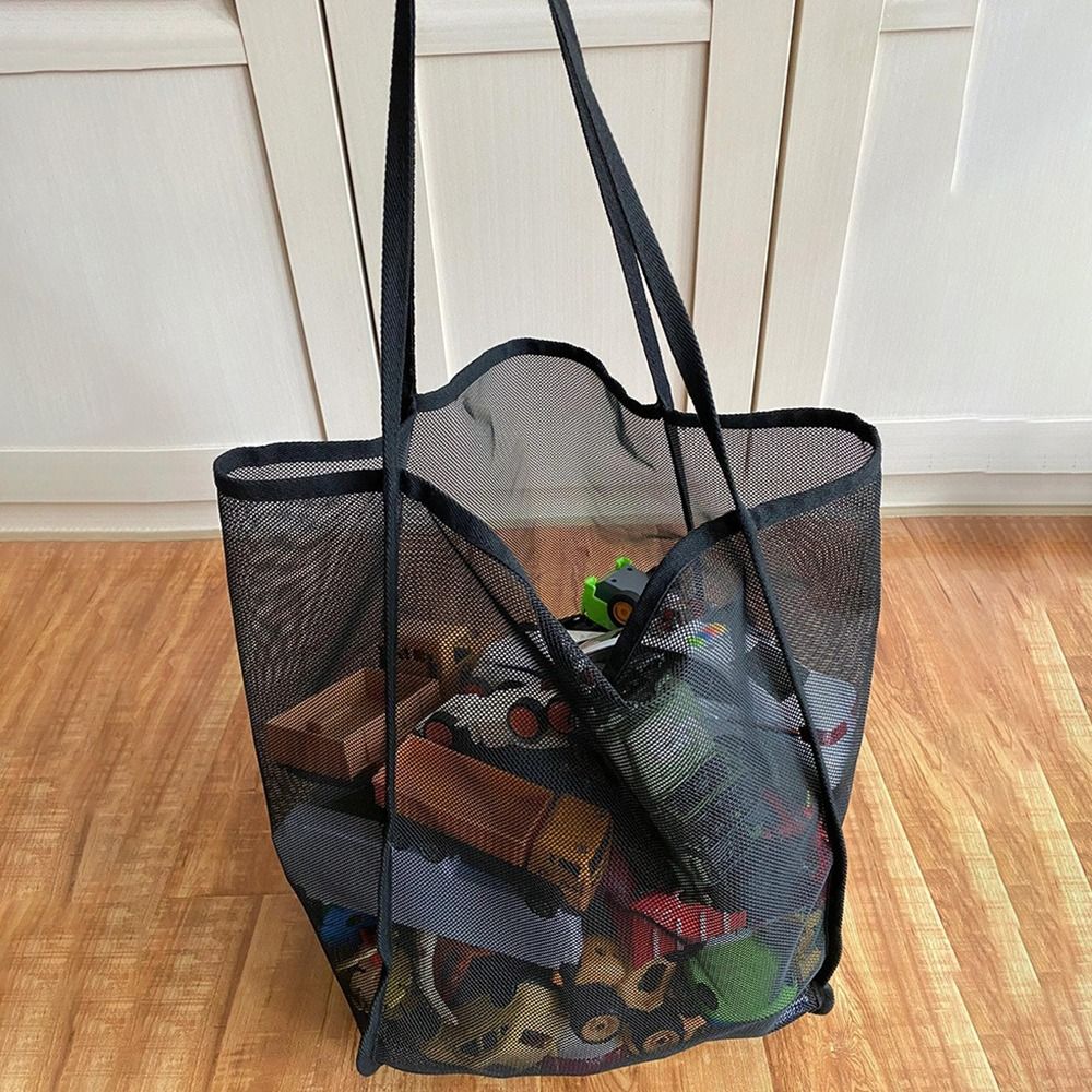Mesh Shoulder Bag Transparent  - Mesh Net Bag ulasan dan harga