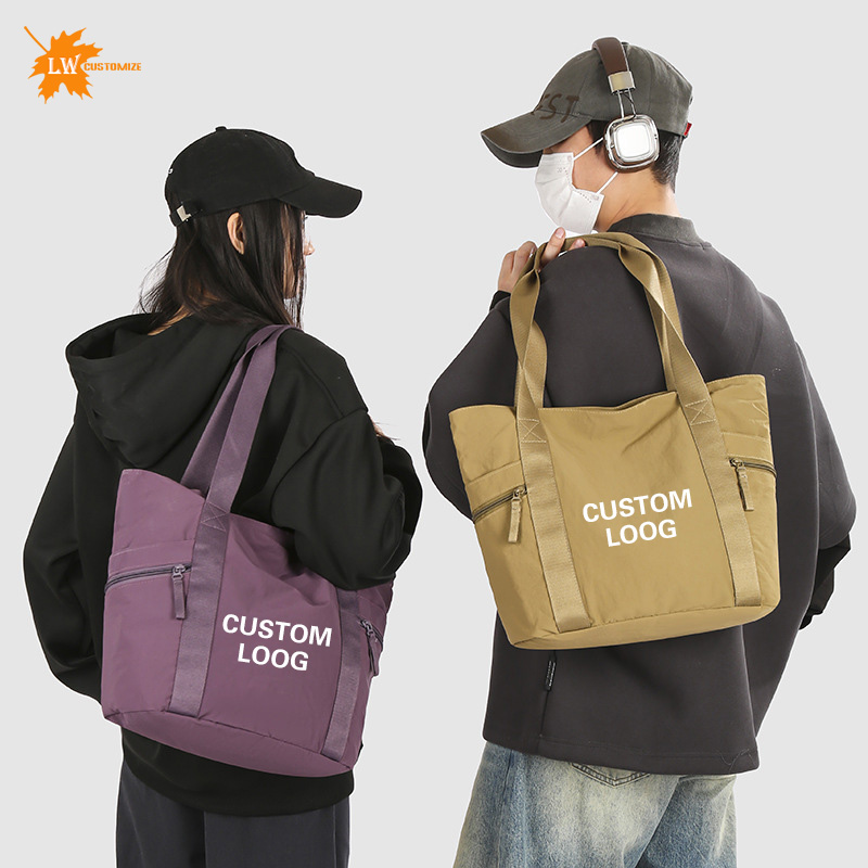 Wholesale Customized Tote Bag  - Women Bags Logo ulasan dan harga