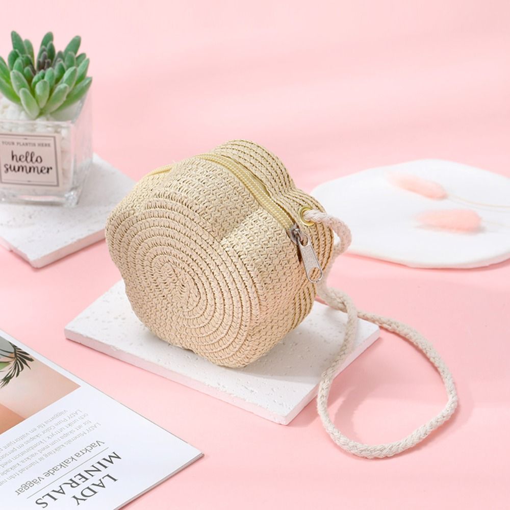 New Woven Straw Shoulder Bags  - Woven Straw Bag ulasan dan harga