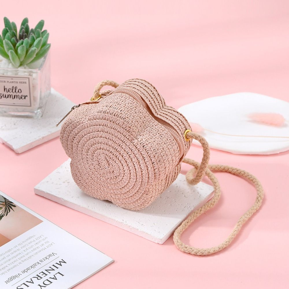 New Woven Straw Shoulder Bags  - Woven Straw Bag ulasan dan harga