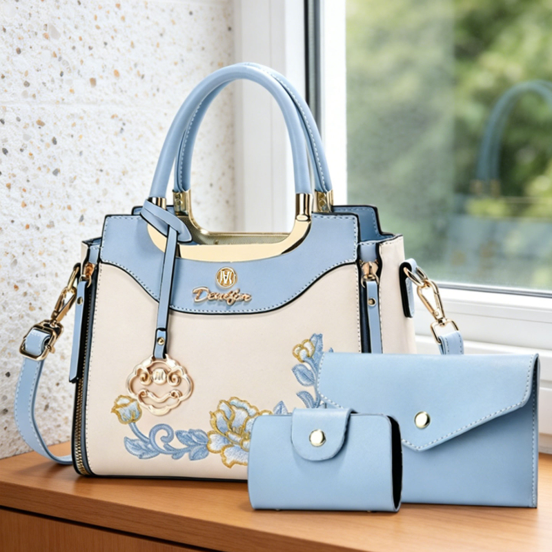 3-piece set of high-quality em - Women Bags Work ulasan dan harga
