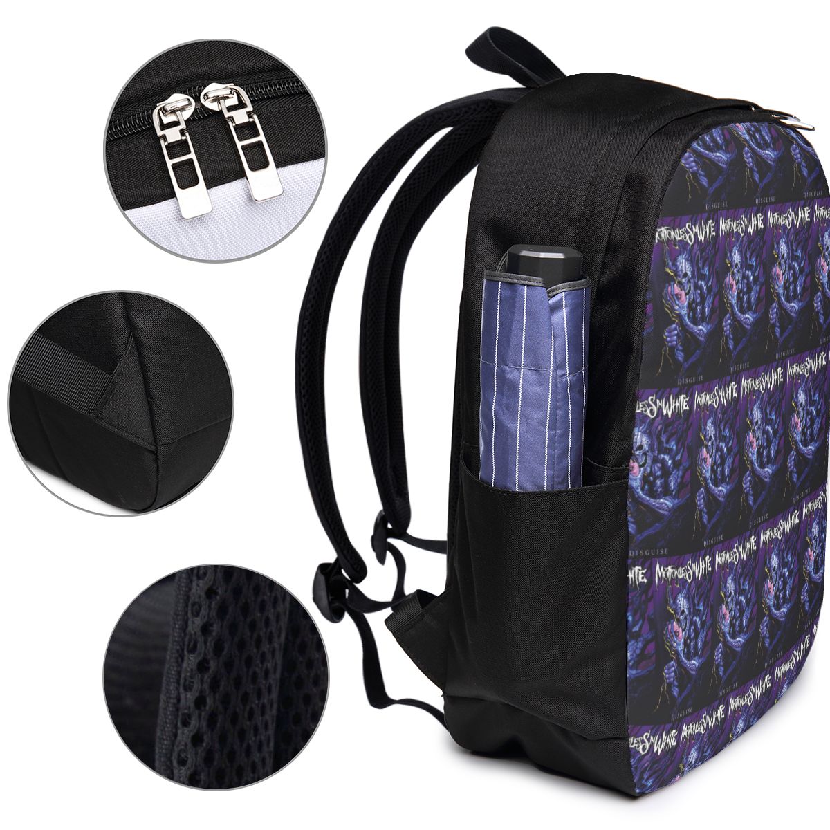 Motionless In White Backpack T - Woman In Bag ulasan dan harga