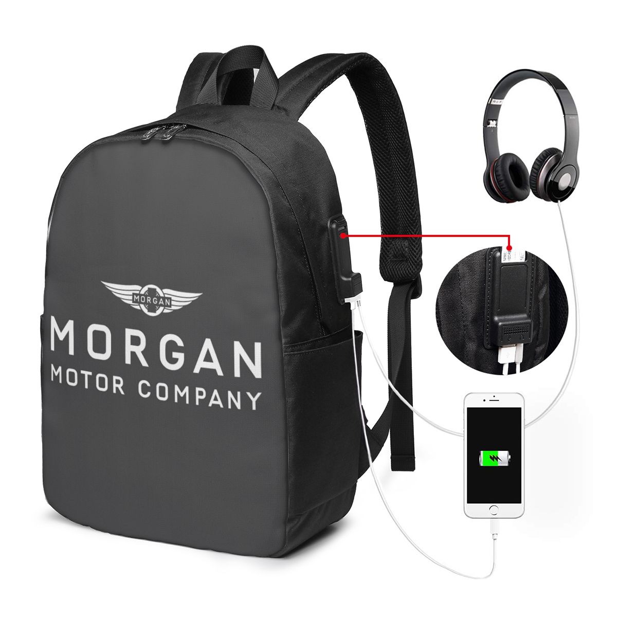 Morgan Motor Car Company Backp - Woman In Bag ulasan dan harga