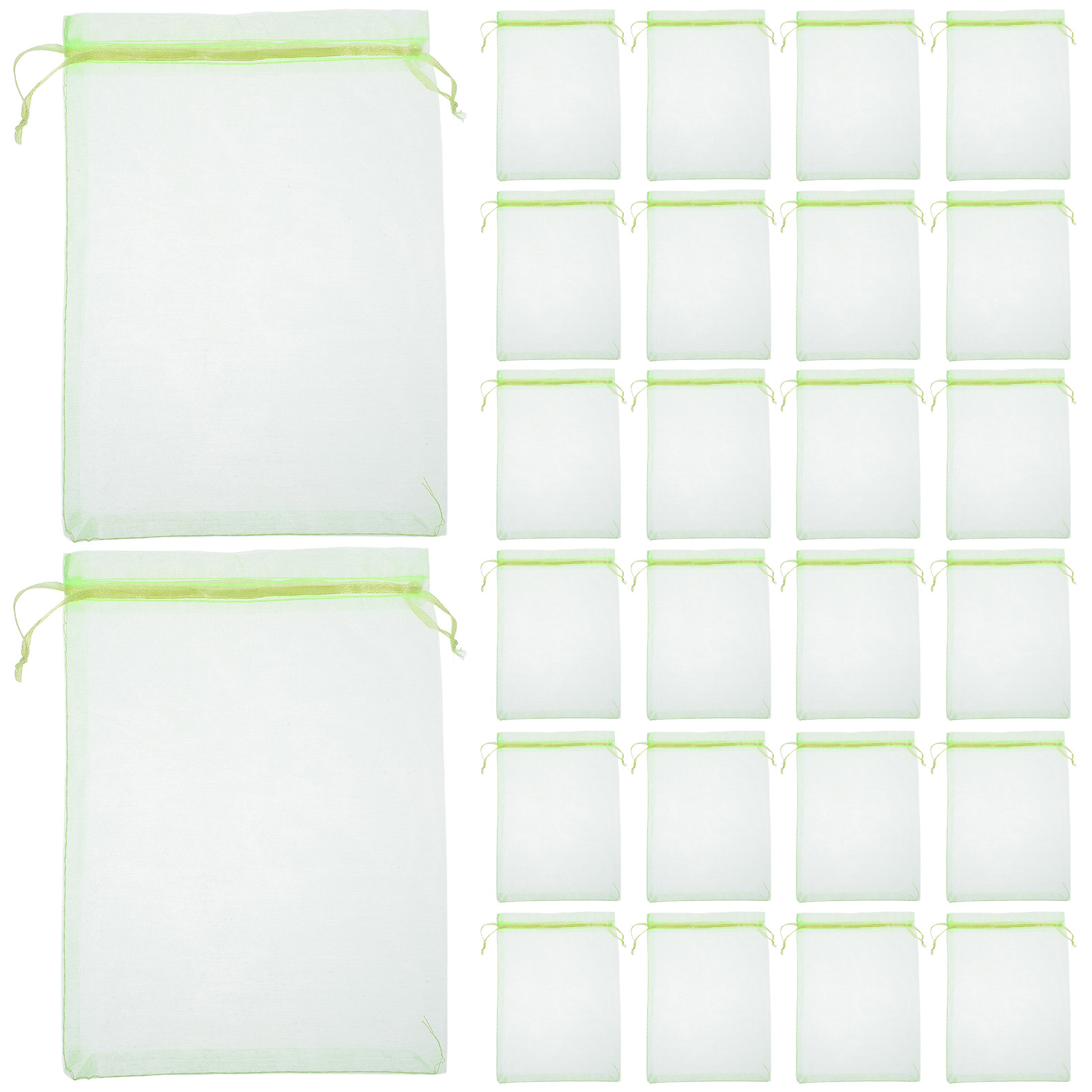 30 Pcs Fruit Mesh Bags with Dr - Mesh Net Bag ulasan dan harga