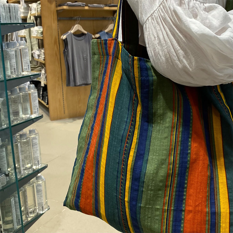 Ladies Bohemian Striped Linen  - Women Bags Aldo ulasan dan harga