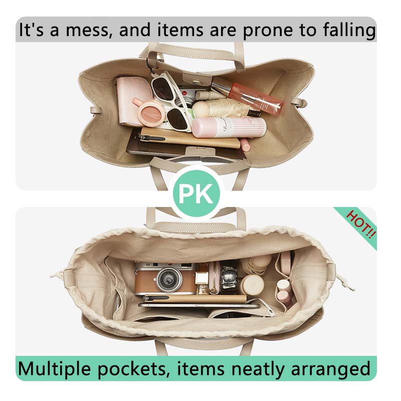 Bag Lining Storage Purse Fit F - Woman In Bag ulasan dan harga