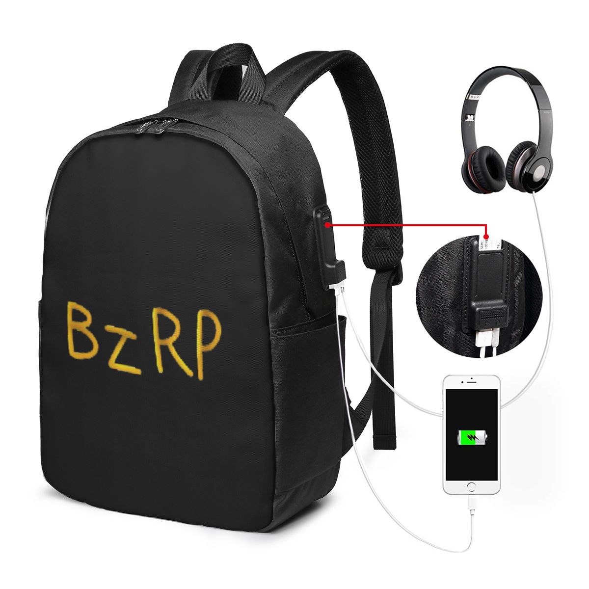 Bizarrap Cap (BZRP) Backpack T - Woman In Bag ulasan dan harga
