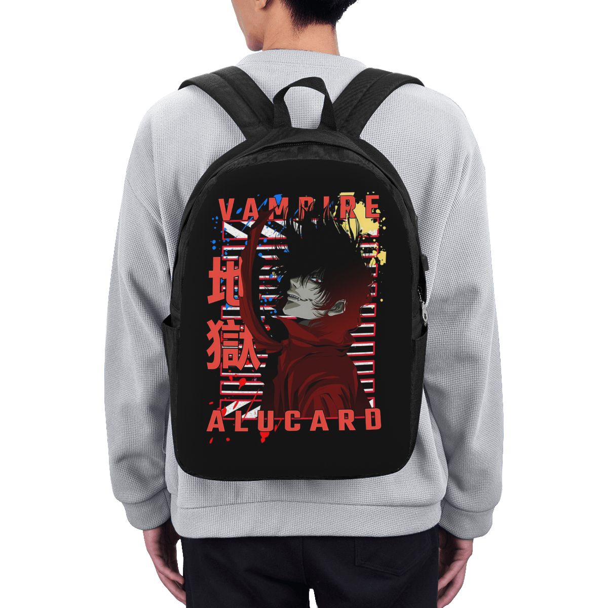 Alucard Hellsing Manga Backpac - Woman In Bag ulasan dan harga