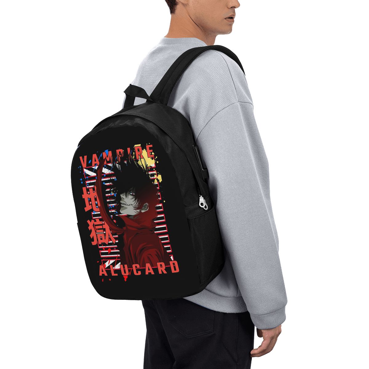 Alucard Hellsing Manga Backpac - Woman In Bag ulasan dan harga