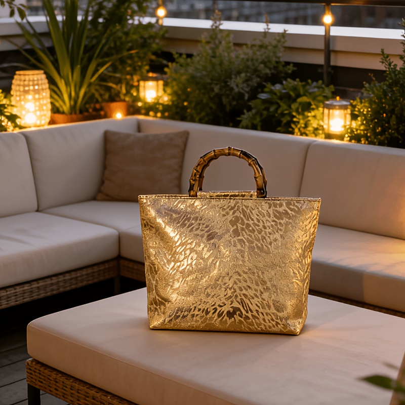 Light luxury metallic gold jac - Women Bags On Sale ulasan dan harga