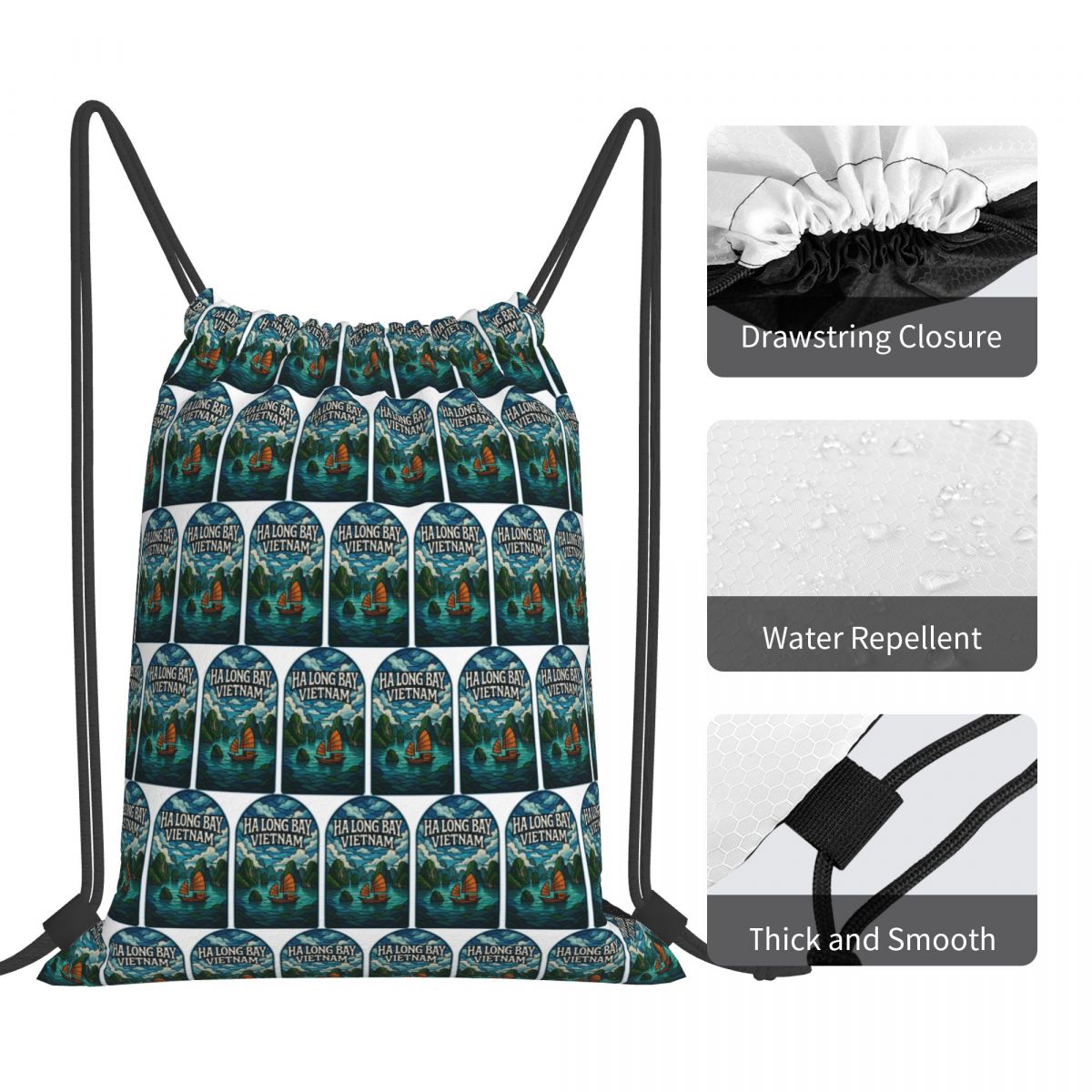 Ha Long Bay Vietnam Stained Gl - Women Bags Vietnam ulasan dan harga