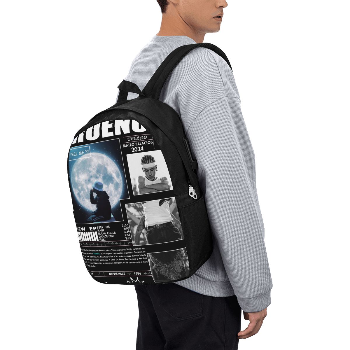 Funny Trueno Hip Hop Rapper Ba - Woman In Bag ulasan dan harga
