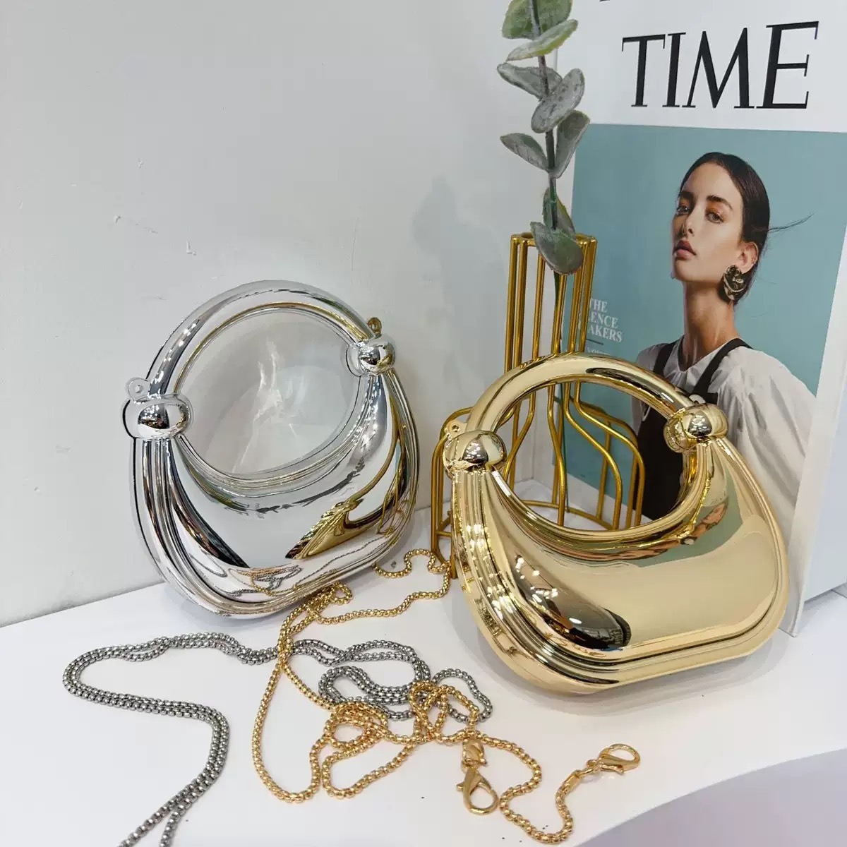 Mini Golden Evening Bag Purses - Women Bags On Sale ulasan dan harga