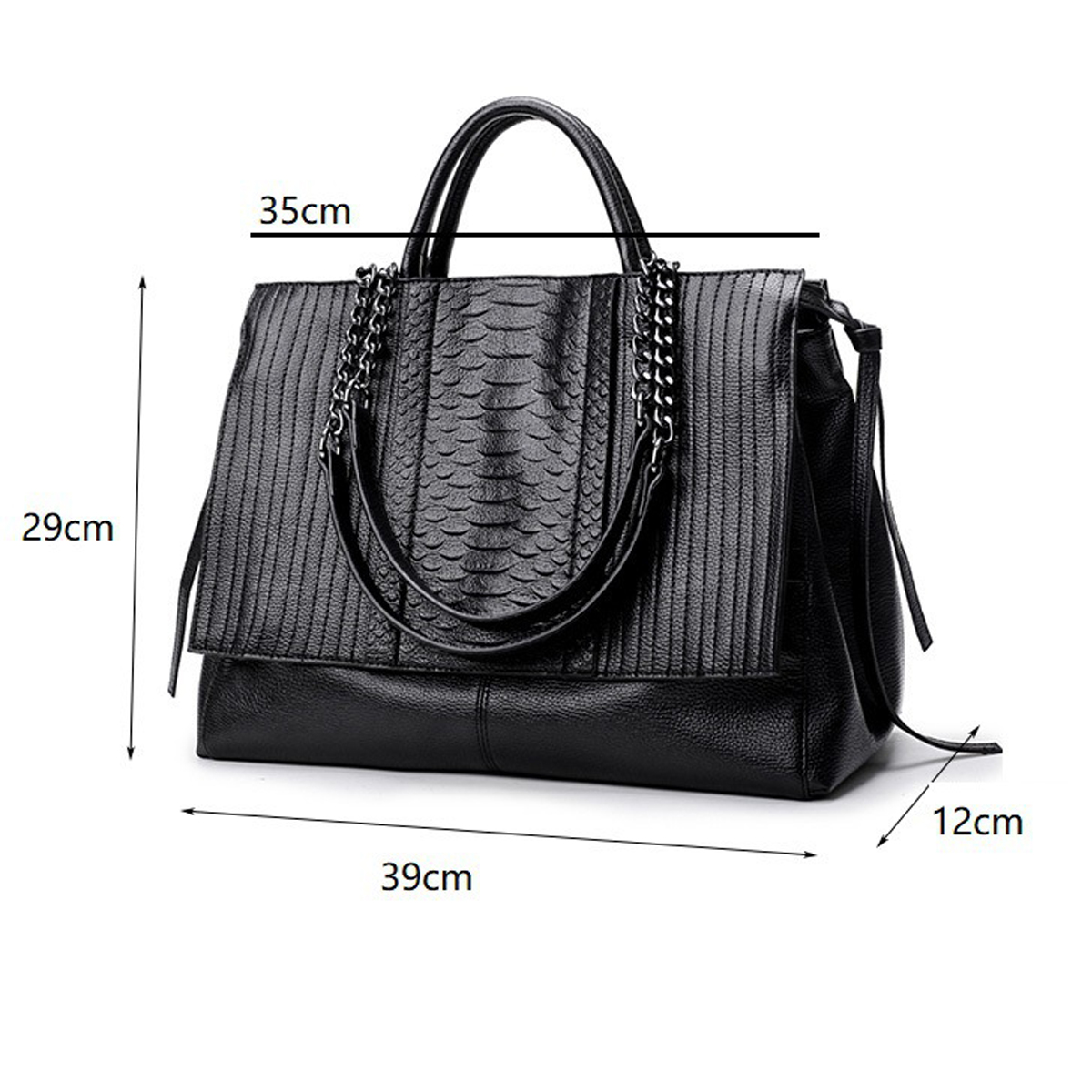 Elegant Tote Bag With Zipper,  - Women Bags Work ulasan dan harga