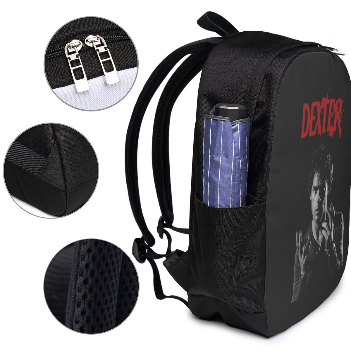Movie Dexter Morgan Backpack T - Women Bags For Laptop ulasan dan harga