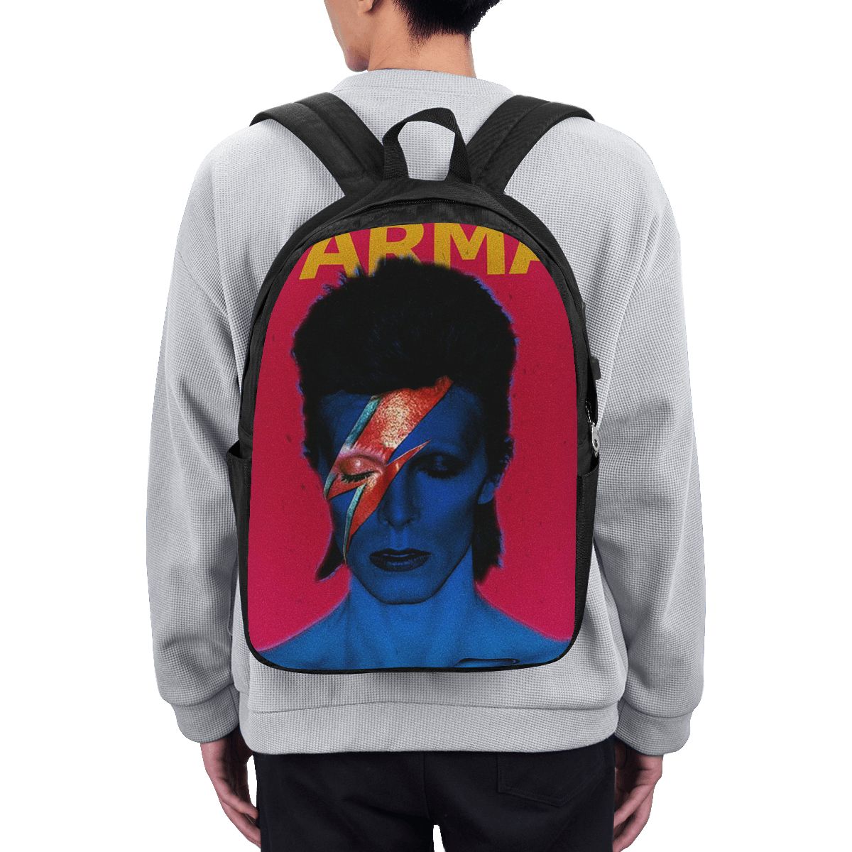 Davids Bowied Backpack Travel  - Woman In Bag ulasan dan harga