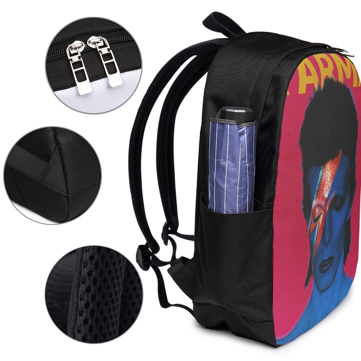 Davids Bowied Backpack Travel  - Woman In Bag ulasan dan harga