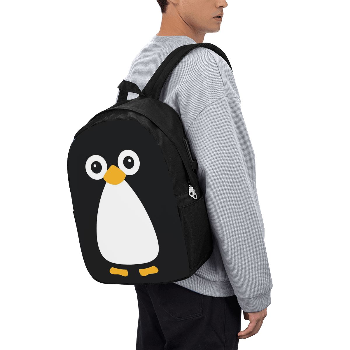 Cute Vector Penguin Backpack T - Woman In Bag ulasan dan harga