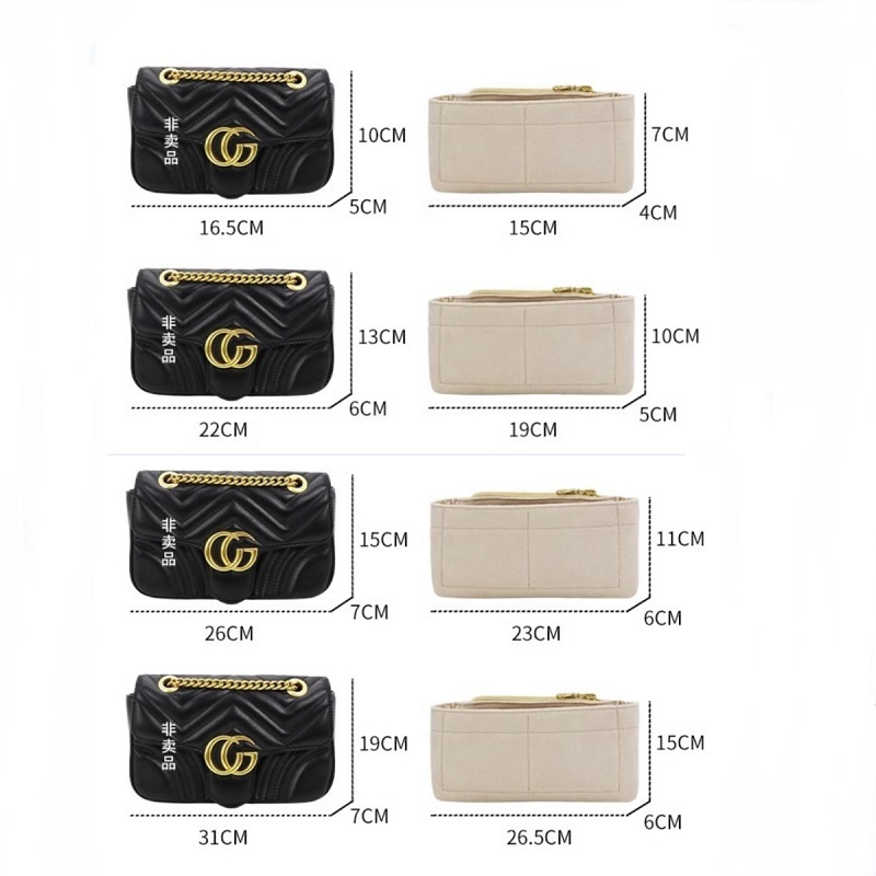Bag Organizer For Gucci Marmon - Woman In Bag ulasan dan harga