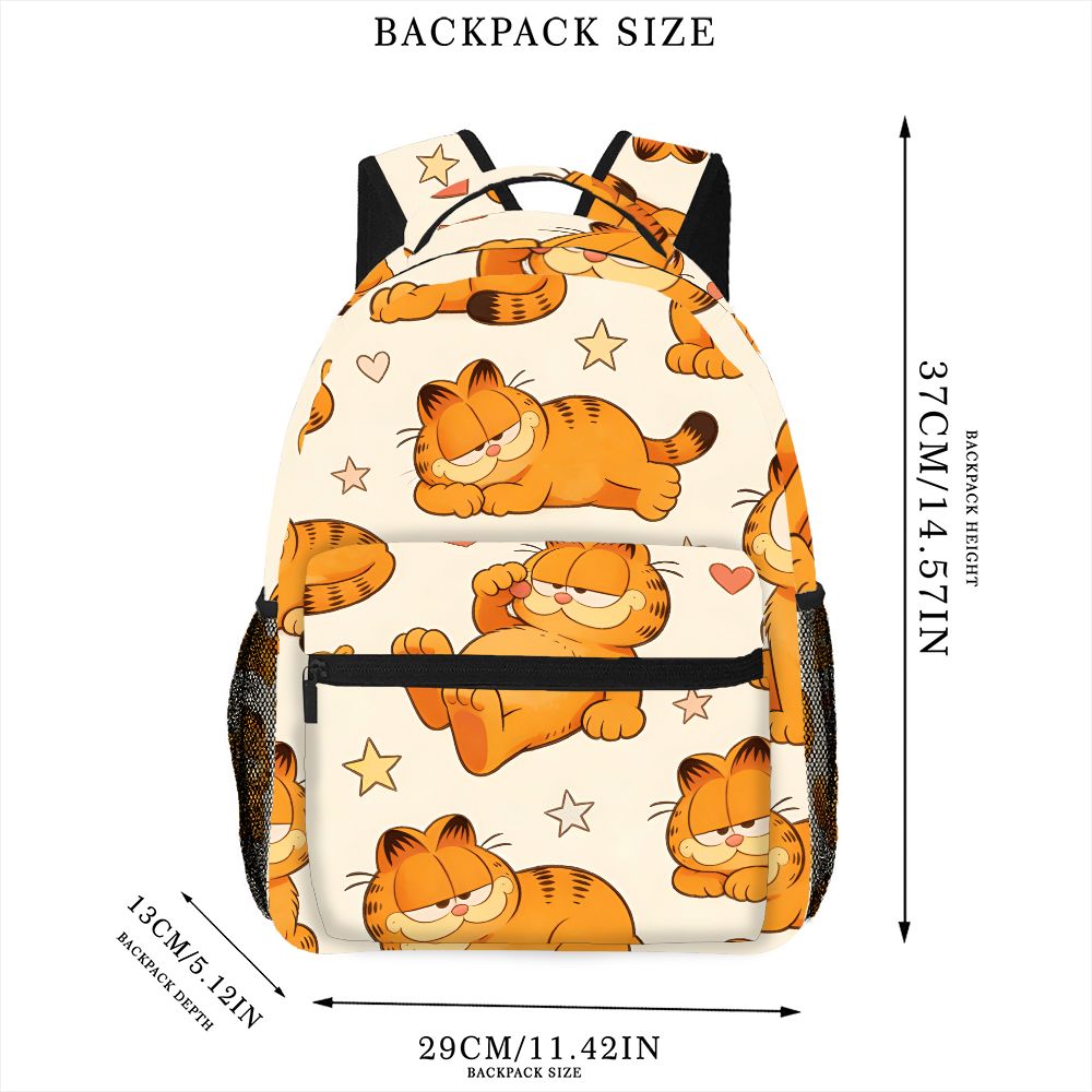 Funny Lazy Garfield Backpack S - Mesh Net Bag ulasan dan harga
