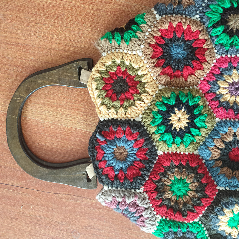 Bohemian Granny SquareCrochet  - Women Bags Aldo ulasan dan harga